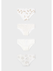 Mayoral 4 Pack Girls Underwear {Off White}