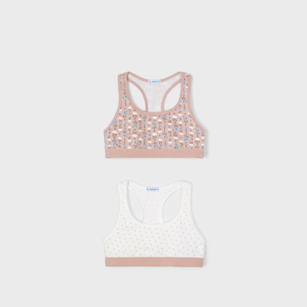Mayoral 2 Pack Girls Training Bra {Rosy}