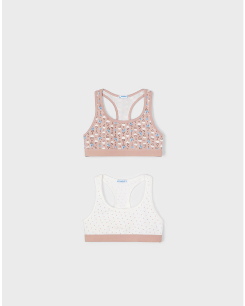 Mayoral 2 Pack Girls Training Bra {Rosy}