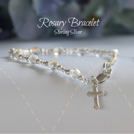 Collectables America SS/SW Crystal Infant Bracelet