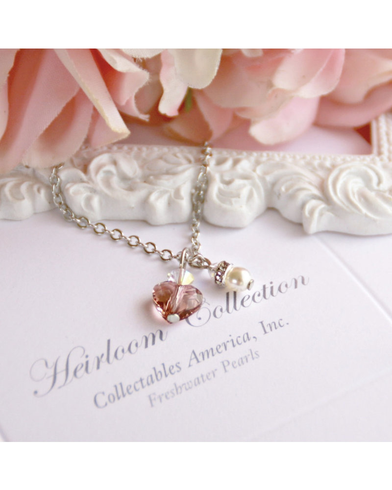 Collectables America Pink Heart w/ Drop