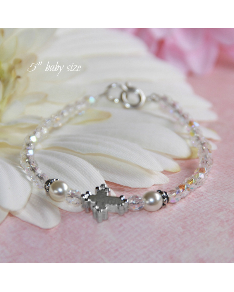 Collectables America 5" Cry AB Cross Bracelet