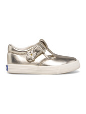 Keds Daphne T Strap {Champagne Metallic}