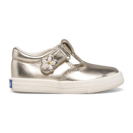 Keds Daphne T Strap {Champagne Metallic}