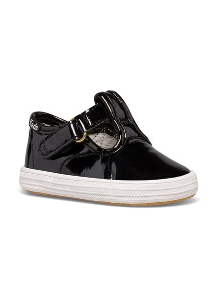 Keds Champion Toe Cap T-Strap {Black}