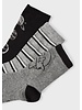 Mayoral Planet 3pk  Sock {Gray}