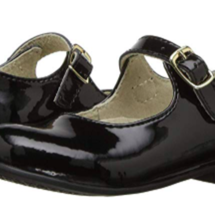 FootMates Laura {Black Patent}