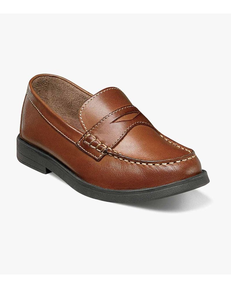 Florsheim Croquet Jr. Moc Toe Penny Loafer{Saddle Tan}