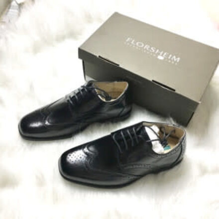 Florsheim Reveal Wing Jr. {Black 001}