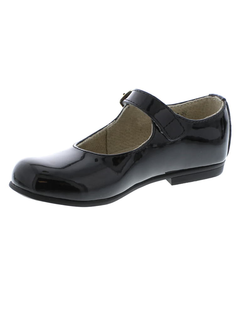 FootMates Laura {Black Patent}