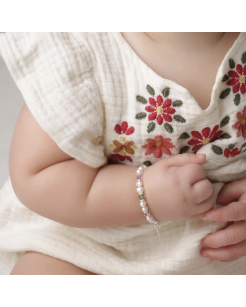 Cherished Moments Blessed Baby Bracelet {S. Silver}