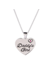 Cherished Moments Daddy's Girl Necklace {S. Silver/14"}