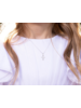 Cherished Moments Infinity Cross Necklace {S. Silver/14"}