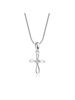 Cherished Moments Cross Necklace {S. Silver/14"}