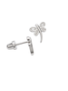 Cherished Moments Dragonfly Earrings  {S. Silver}
