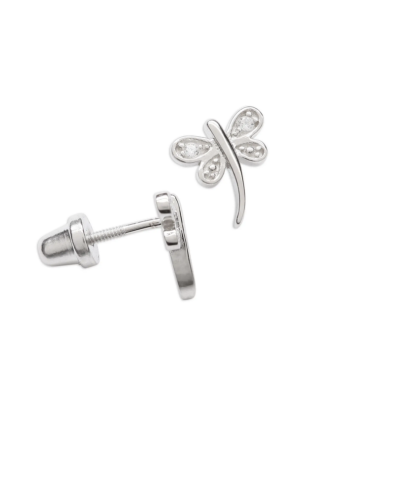 Cherished Moments Dragonfly Earrings  {S. Silver}