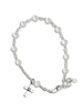 Cherished Moments First Communion Rosary Bracelet {S. Silver/6-12yrs}