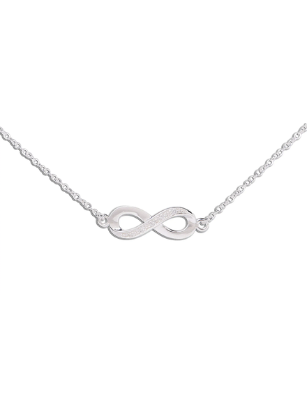 Cherished Moments Mom Infinity Necklace {S. Silver}