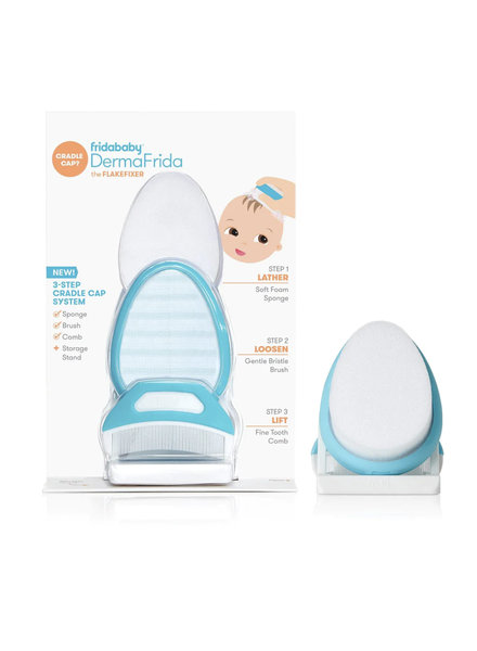 Frida Baby DermaFrida The FlakeFixer 3-Step Cradle Cap System