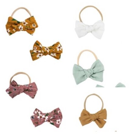 Mila and Rose Corduroy Bow Headband {4 Color Options}