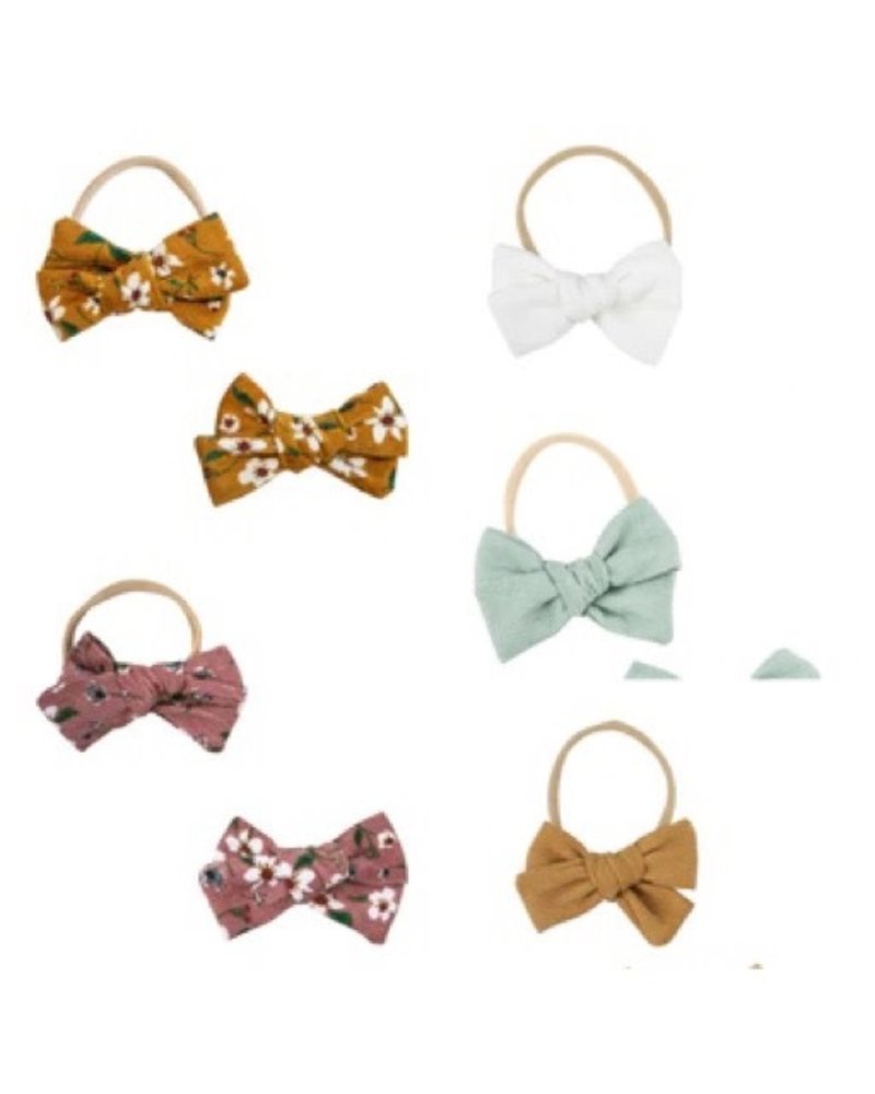 Mila and Rose Corduroy Bow Headband {4 Color Options}