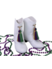 Blended Spirits Marching Boots {White w/ Tassel}