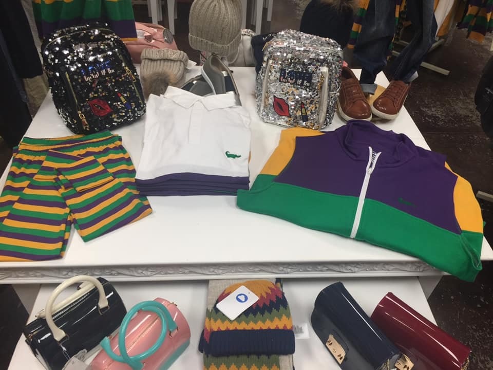 mardi gras vest