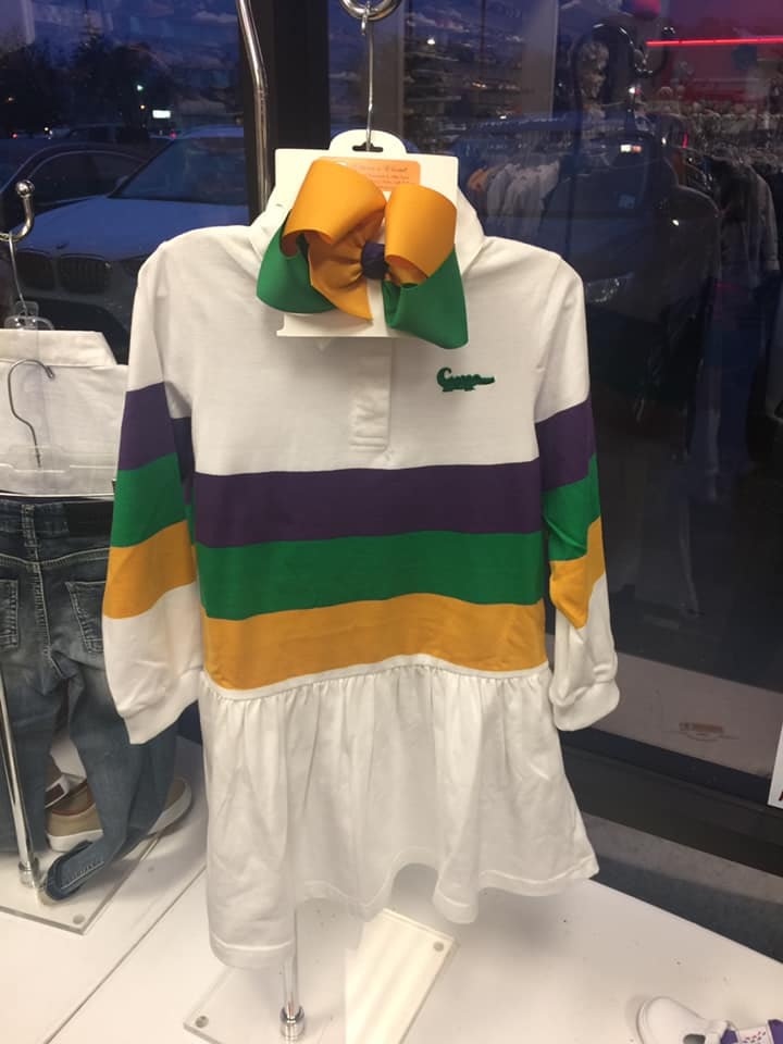 mardi gras rugby dress