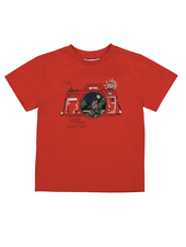 Mayoral Basic T-shirt {Red}
