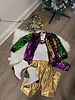 Belle Cher Mardi Gras Reversible Sequin Jacket {Toddler/Tween}