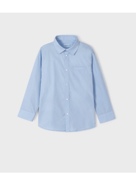 Mayoral Button Down Shirt {Light Blue}