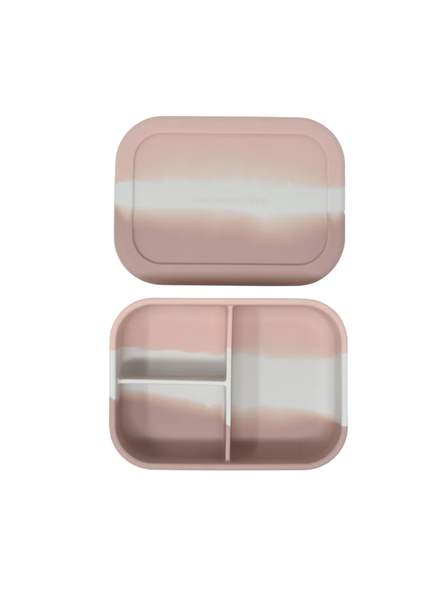 The Dearest Grey Bento Box {Pink Tie-Dye}
