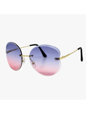 Frameless Butterfly Sunglasses {3 Color Options}