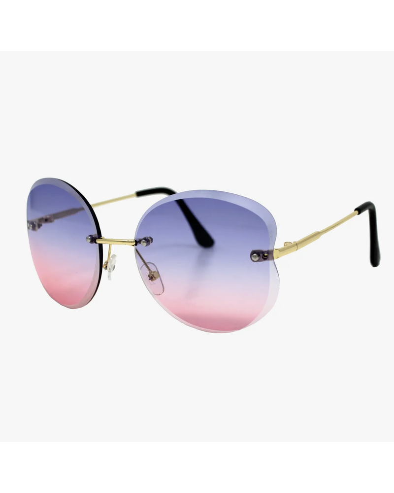 Frameless Butterfly Sunglasses {3 Color Options}