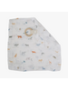 Bebe Au Lait TKBBAA Animal Alphabet Classic Muslin Teether Blanket