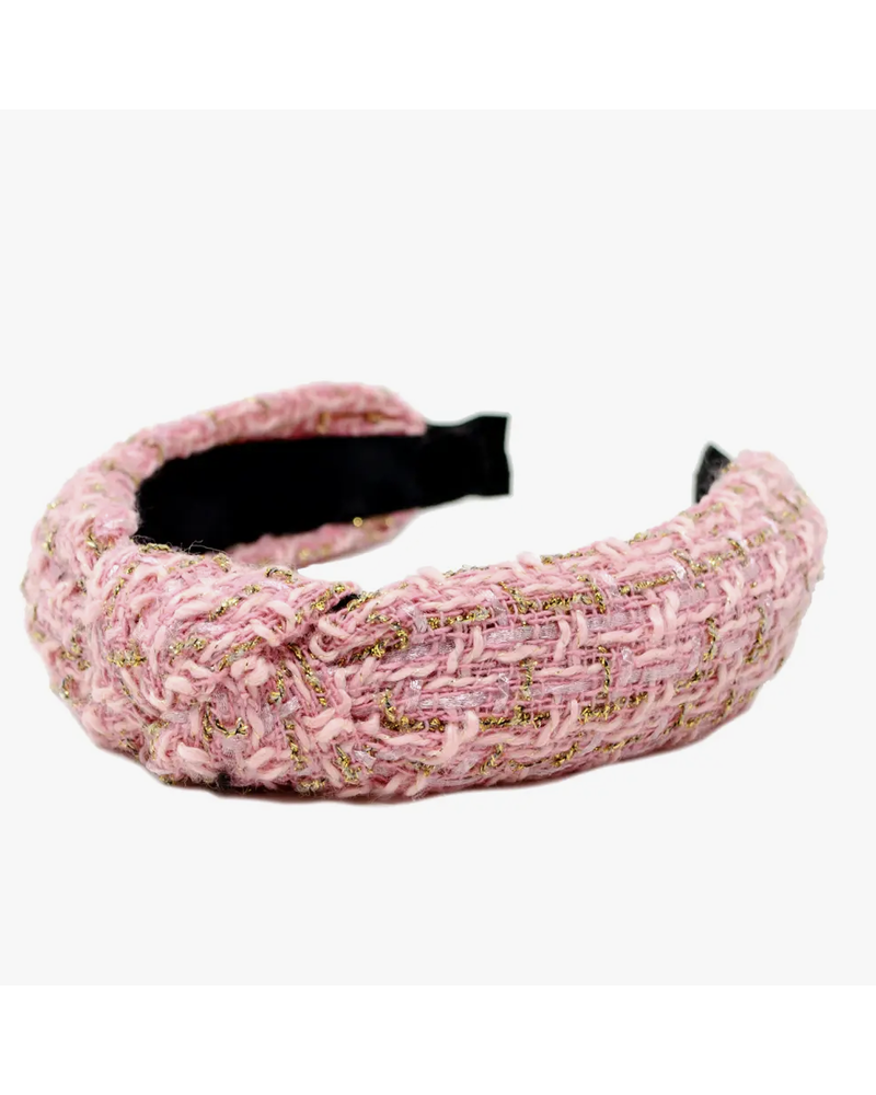 Tweed Knotted Headband {3 Color Options}