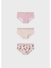 Mayoral 10455 Girl's 3-Pack Cotton Briefs {Salmon}
