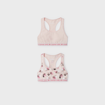 Mayoral 2 Bras Set {Salmon/Peach}