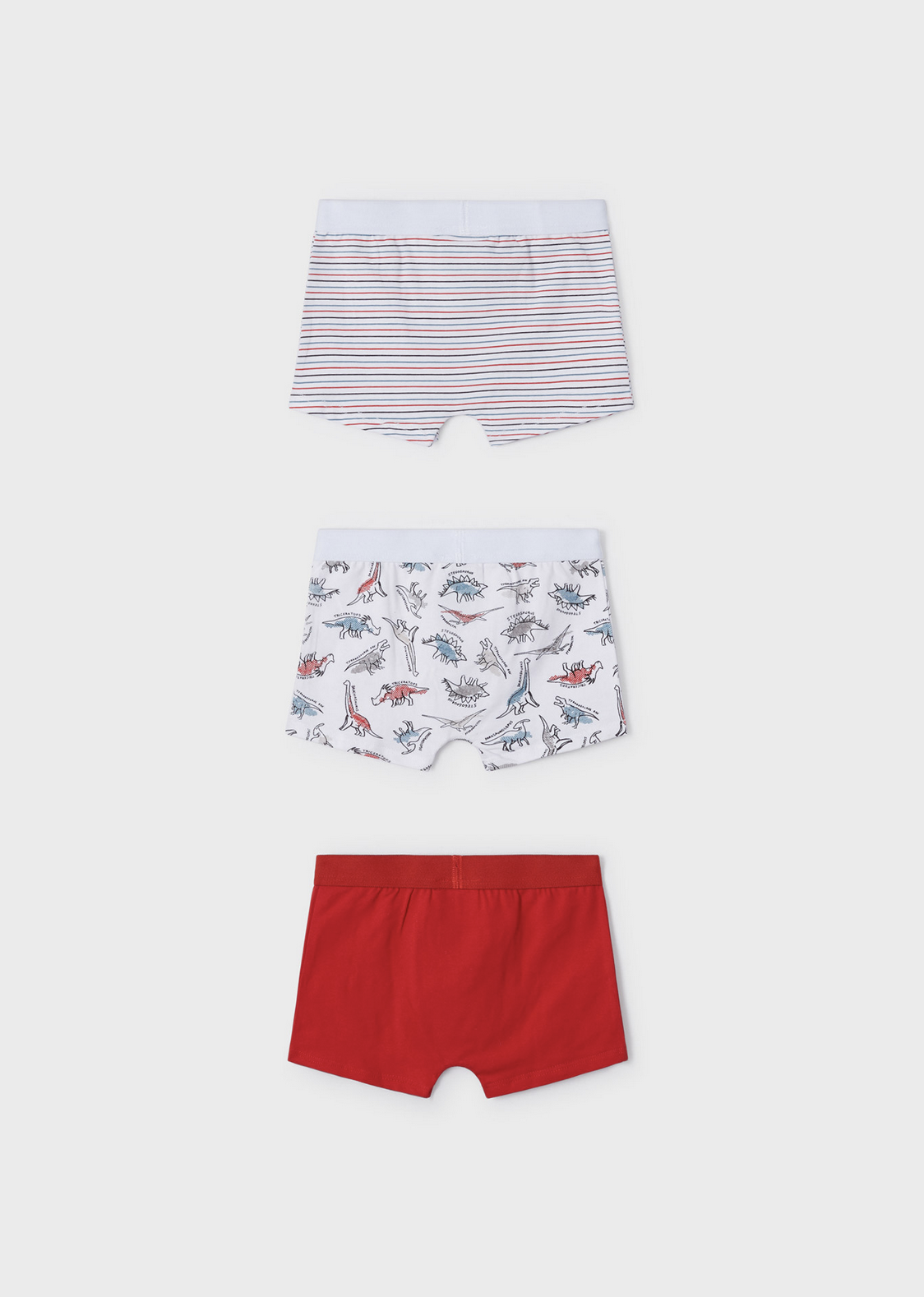 10450 Set of 3 Printed Boxers {Red} S23 - Ethan's Closet Children's  Boutique & Little Feet