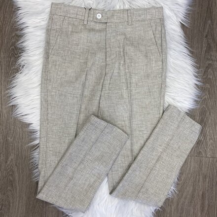 Slim Fit Dress Pants {Havanah Checks}