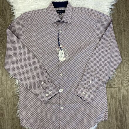 L/S Dress Shirt {Crimson Clover Check}