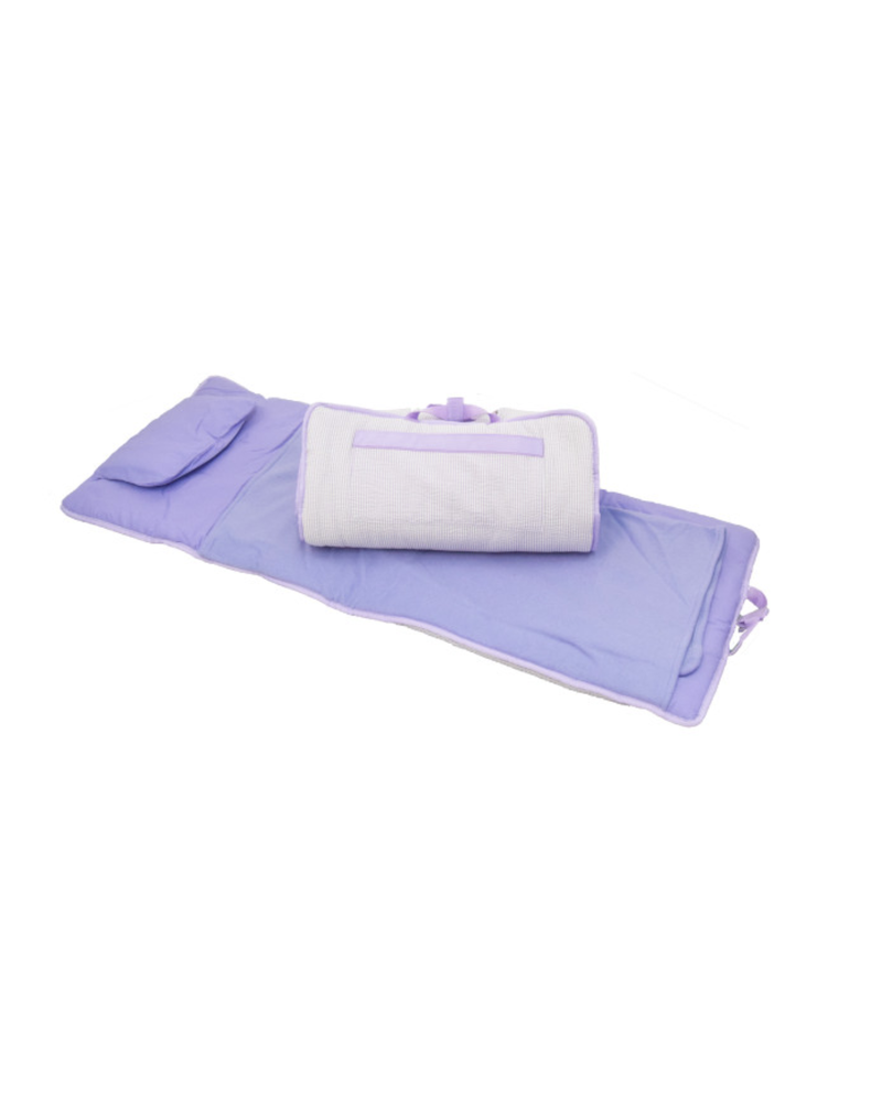 Seersucker Napmat {Lilac/White}