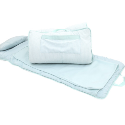 Seersucker Napmat {Mint/White}