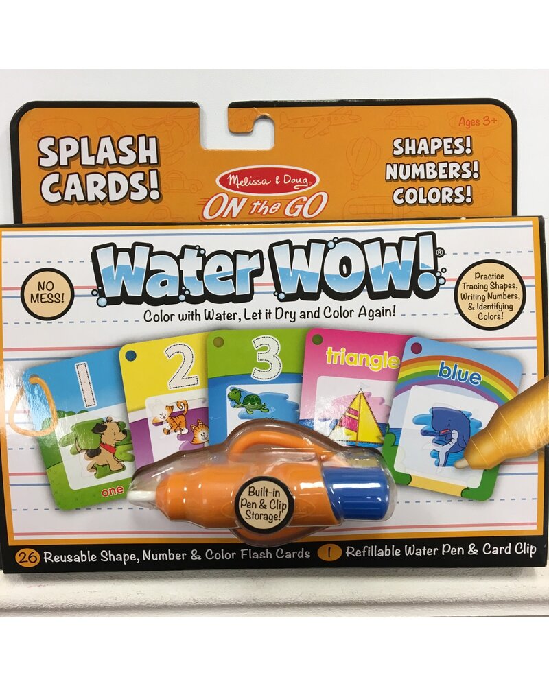 Melissa & Doug 5237 Water Wow! Splash Cards {Shapes, Numbers, & Colors}