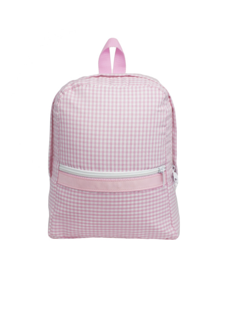 Gingham Backpack {Pink}
