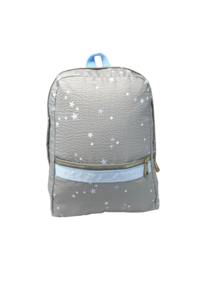 Seersucker Backpack {Little Stars}