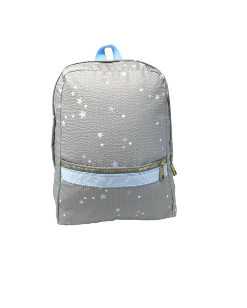 Seersucker Backpack {Little Stars}