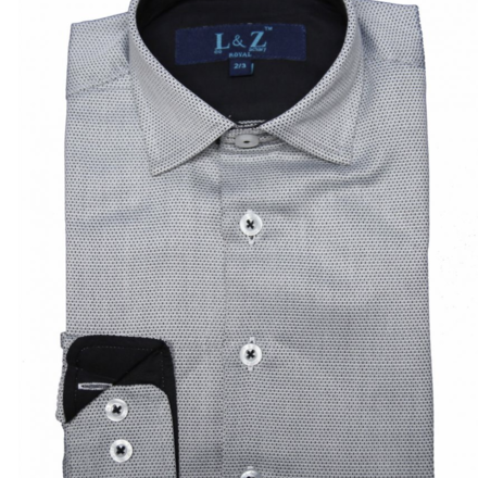 L/S Dress Shirts {Black Circle}