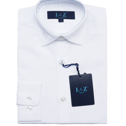 L/S Dress Shirt {Snow White}