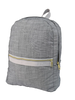 Chambray Backpack {Grey}